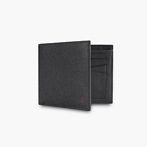 Ví Da Chính Hãng Bóp Nam Hàng Hiệu GENCE C10 Da Bò Cao Cấp Màu Đen Dáng Ngang