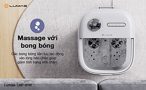 Máy massage chân Lumias LMF-01W Hàng chính hãng
