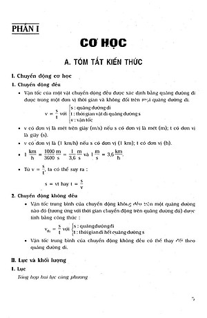 500 Bài Tập Vật Lí Trung Học Cơ Sở (Dùng Cho Các Bộ SGK Hiện Hành)