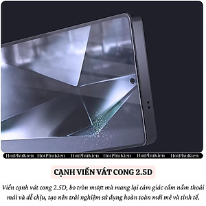 Dán kính cường lực màn hình khung tự dán cho Samsung Galaxy S25 Ultra 5G hiệu Nillkin H+ Pro - Mỏng 0.2mm, Phủ Nano Olephobic, Vát cạnh 2.5D, chống vân tay - Hàng nhập khẩu