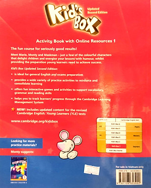 Kid's Box 2nd ed Activity Book with Online Resources Level 1