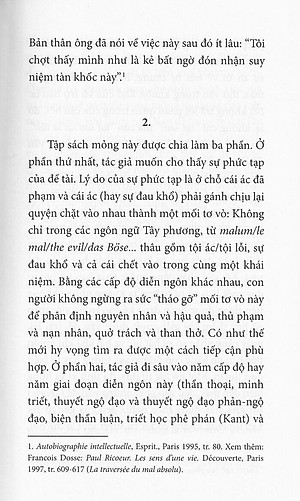 Sách Cái Ác - Một Thách Thức Đối Với Tiết Học Và Thần Học