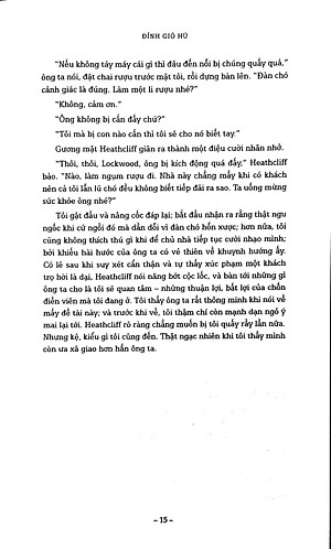 Sách Đỉnh Gió Hú (Bìa Mềm)