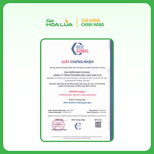 [Siêu Sale] Gạo Tây Nam Bộ HOALUA Rice dẻo ít, mềm cơm, tơi xốp (Túi 5kg)