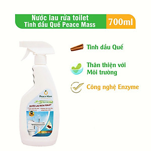 Nước Cọ Rửa Toilet  Peace Mass Tinh dầu Quế Chai Xịt 700ml