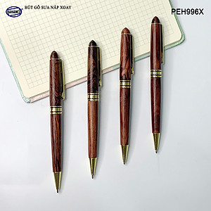 Bút Ký Gỗ Sưa Đỏ - Đẳng Cấp Của Người Thành Đạt/ May Mắn/ Bình An - PEH996X
