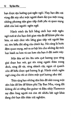 Sách Tây Ban Nha – Hành Trình Không Ngôn Ngữ
