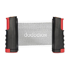 Combo 2 Vợt Bóng Bàn Tặng Kèm 3 Quả Bóng Bàn + Kẹp Trụ Lưới Bóng Bàn Rút Gọn Nhựa ABS 1,7m Chính Hãng dododios