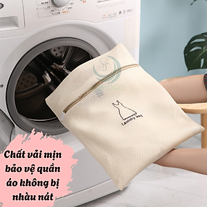 Set 7 Túi Lưới Giặt Quần Áo Cao Cấp – Bảo Vệ Vải, Giữ Form Chuẩn Bộ 7 Túi Giặt Bảo Vệ Quần Áo – Vải Lưới 3 Lớp, Khóa Kéo Chắc Chắn Bộ Túi Giặt Đa Năng – Bảo Quản Quần Áo Trong Máy Giặt