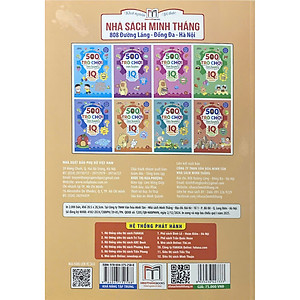 500 Trò Chơi Rèn Luyện IQ (4-10 tuổi) - Khả Năng Tập Trung (Sách Bản Quyền)