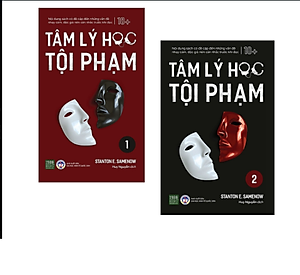 Combo sách kiến thức tâm lý học tội phạm: Tâm Lý Học Tội Phạm - Tập 1+2