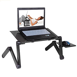 Giá đỡ thông minh 360° Foldable Laptop Desk màu đen