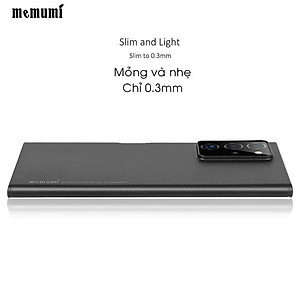Ốp lưng nhám siêu mỏng 0.3mm cho Samsung Galaxy Note 20 hiệu Memumi có gờ bảo vệ camera - Hàng nhập khẩu