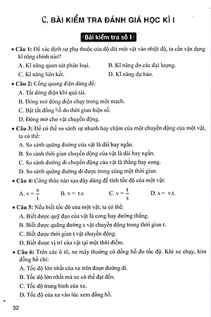 Sách tham khảo- Đề Kiểm Tra, Đánh Giá Vật Lí 7 - Khoa Học Tự Nhiên (Bám Sát SGK Kết Nối Tri Thức Với Cuộc Sống)_HA