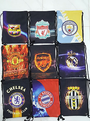 Balo dây rút Football TROY FB in logo câu lạc bộ bóng đá