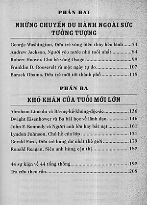 Sách Thời Thơ Ấu Của Các Tổng Thống Mỹ - Chuyện Thật Chưa Kể (Tái Bản 2019)