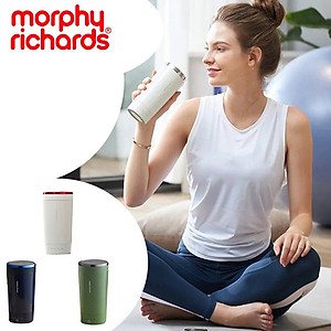 Bình đun nước kiêm giữ nhiệt cao cấp Morphy Richards MR6060, chất liệu inox 304, inox 316L , dễ dàng thay đổi kiểm soát nhiệt đô, dung tích 350ml- Hàng chính hãng
