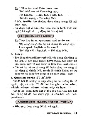 Sổ Tay Tiếng Anh - Lớp 7