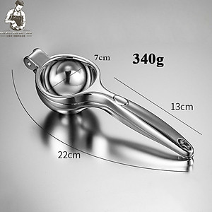 Dụng Cụ Vắt Chanh Cao Cấp - Kẹp Chanh Inox Cao Cấp