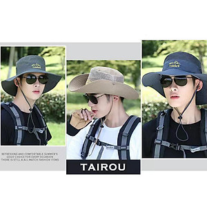 Mũ Nón Vành Che Nắng Chống Tia UV Travellers Có Dây Đeo Tiện Dụng Khi Đi Câu Cá Leo Núi