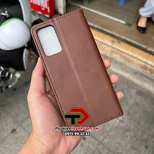 Bao da dạng ví cho OPPO Reno6 5G có quai cài - Hàng nhập khẩu