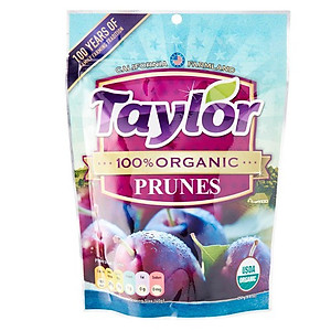 Mận khô hữu cơ hiệu Taylor 250g
