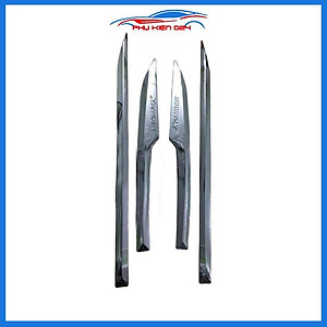 Bộ ốp nẹp sườn Xpander 2018-2019-2020-2021-2022 mạ crom trang trí làm đẹp xe