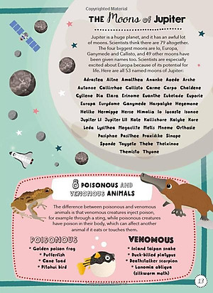 Lists For Curious Kids: 263 Fun, Fascinating And Fact-Filled Lists (Curious Lists)