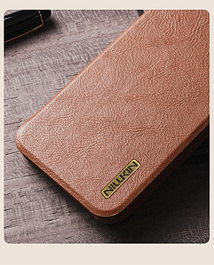 Bao Da Chính Hãng Nillkin Qin Dành Cho Samsung Galaxy S25 Ultra Cao Cấp, Có Ngăn Chứa Thẻ - Hàng chính hãng