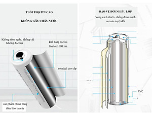 Combo 4 pin sạc AA 3000mAh kèm sạc BESTON C9009 - sạc nhanh tự ngắt - có đèn báo pin đầy - Hàng  nhập khẩu