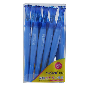 Hộp 12 Cây Viết Kim Cương 885 - Xanh Dương