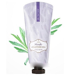 Kem dưỡng da tay Around Me Happiness Hand Cream Hàn Quốc 60g (Hươu xạ) + Móc khóa