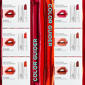 Son Lì VACCI - Lipstick Mugwang - Son Siêu Lì - Bền Màu - Không Trôi - Không Khô Môi