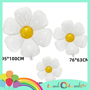 Bong bóng trang trí tiệc xinh chủ đề hoa cúc