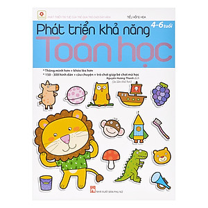 Combo Phát Triển Khả Năng Trí Tuệ Của Trẻ Qua Trò Chơi Dán Hình (Dành Cho Trẻ 4-6 Tuổi) - Trọn Bộ 4 Cuốn