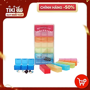 Hộp Chia Thuốc 7 Ngày Hàng Nội Địa Nhật Bản