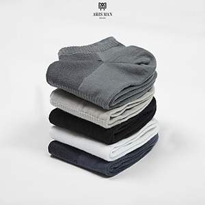 Tất - Vớ Nam Cổ Ngắn Basic Cao Cấp Nhiều Màu Dệt Từ Sợi Tre - Kháng Khuẩn, Thấm Hút, Thoáng Mát, Ngăn Mùi gấp 4 lần tất thường