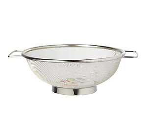 Bộ rổ tròn inox có tay cầm hai bên chính hãng ECHO φ20cm hàng nội địa Nhật Bản #0247-045