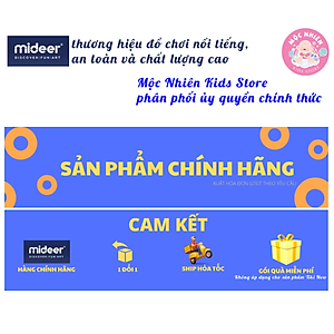 Bộ xếp hình valy Mideer 104 mảnh ghép dành cho bé từ 4 tuổi (Puzzle) - Chủ đề Garage xe ô tô