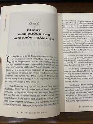 Sách Liệu trình dinh dưỡng tối ưu_Hướng dẫn ăn theo chế độ Thực vật toàn phần