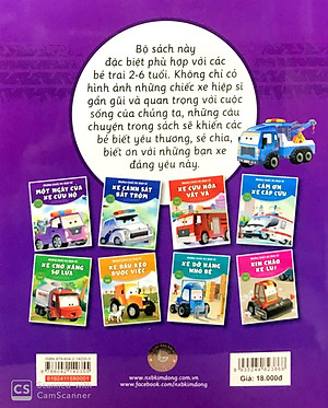 Sách Những Chiếc Xe Hiệp Sĩ: Một Ngày Của Xe Cứu Hộ (Tái Bản 2019)