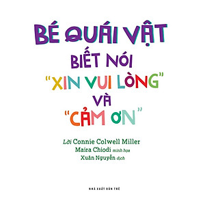 Sách Bé Quái Vật Biết Nói "Xin Vui Lòng" Và "Cảm Ơn"