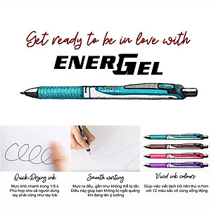 Bút ký Pentel Energel BLN75/BL77/ BL80 ngòi 0.5 0.7 1.0