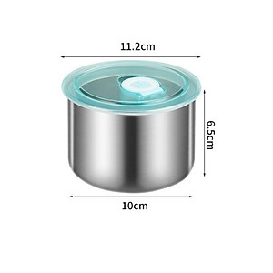 Hộp Đựng Thực Phẩm Bằng Inox, Hộp Inox 304 Có Nắp Nhựa Siêu Tiên Lợi - Hộp Bảo Quản Thực Phẩm - HÀNG CHÍNH HÃNG MINIIN
