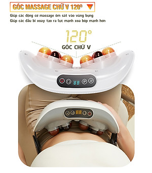 Máy Massage Bụng Cao Cấp Nikio NK-166DC - Công Nghệ Xoa Bóp Kết Hợp Hồng Ngoại Hiện Đại, Hỗ Trợ Cải Thiện Vòng 2 Cực Nhanh, Pin Sạc Tiện Lợi