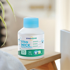 Sáp thơm khử mùi Stanhome Stan Wick Ocean 250ml hương biển tươi mát tiêu chuẩn Air Label Score A+