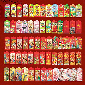 Set Bao Lì Xì Tết May Mắn Nhiều Mẫu Độc Lạ , Trend Mới Lạ 