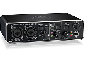 Card âm thanh Behringer U-PHORIA UMC202HD - Chính hãng