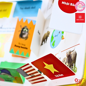 Sách Tương Tác Lật Mở Khám Phá Khổ lớn - Lift The Flap (Cho bé từ 0 - 6 Tuổi) - Đinh Tị