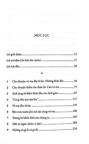 Sách Vũ Trụ Từ Hư Không